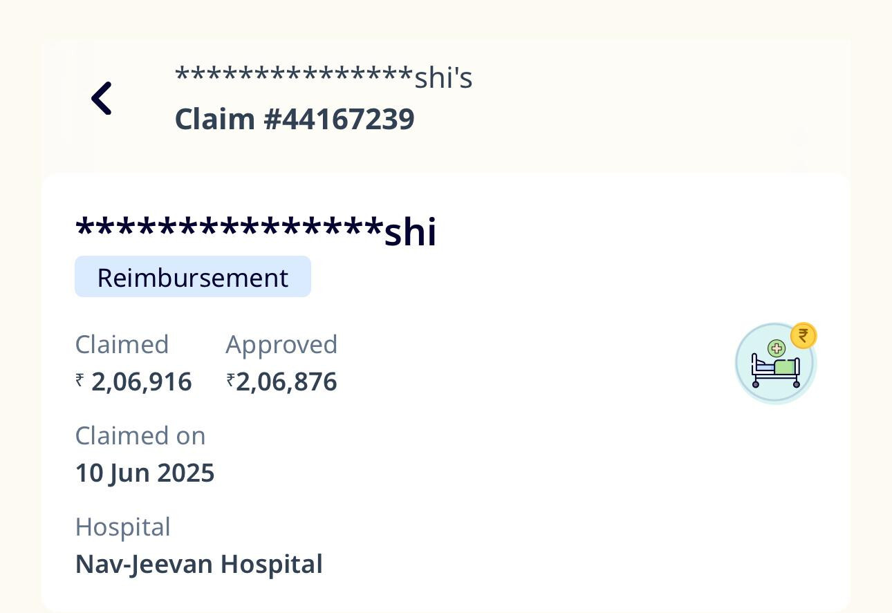 Claim settlement